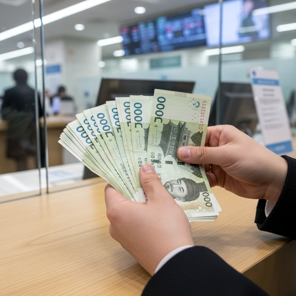/img/posts/korea-currency-exchange/inspecting-korean-won.jpg